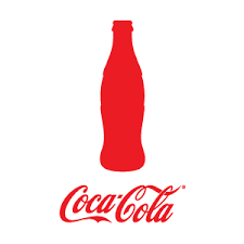 coca cola logo vector contour bottle