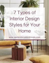 7 types of interior design styles for