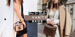 3 ways to wear vanity bags