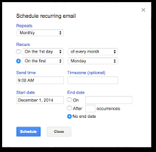 Schedule Emails To Send Later Create Email Reminders Recurring