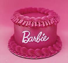 barbie birthday cake food drinks