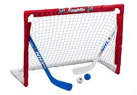 franklin nhl mini hockey goal set