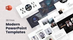 31 free modern powerpoint templates for