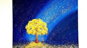 4 300 acrylmalerei baum bilder und ideen auf kunstnet. Baum Malen Mit Acrylfarben Und Schwamm Tree Acrylic Painting With Sponge Youtube
