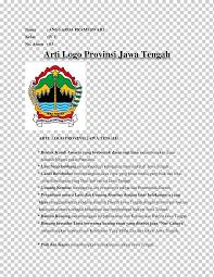 Logo/lambang provinsi jawa barat file jpg dan png. Central Java Paper Brand Font Design Text Logo Paper Png Klipartz