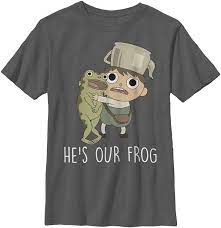 Add to favorites previous page next page. Amazon Com Boy S Over The Garden Wall He S Our Frog T Shirt Clothing