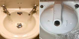 reglazing a sink