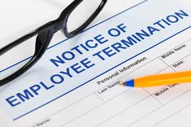 california employee termination faq