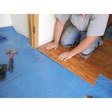 quietwalk laminate flooring underlayment with attached vapor barrier o