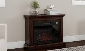 Off On Mobile Electric Fireplace Hea