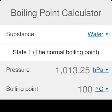 Boiling Point Calculator
