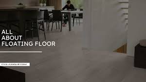 all about floating floor what is a