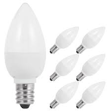 Lohas Led Bulbs C7 E12 Candelabra Base Light Bulb Soft White 3000k 1w 100lm Decorative Lights For Festival For Christmas Halloween Garden