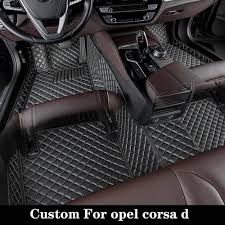 custom car floor mat for opel corsa d