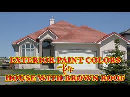 What Color Paint Goes Well With Red Roof