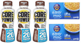 Amazon Huge Savings On Core Power Protein Shakes And Kraft Easy Mac Cheese Hip2save