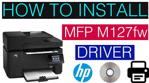 It has the feature of scanning, copying, printing, and faxing. How To Install Hp Laserjet Pro Mfp M127fw In Windows Youtube