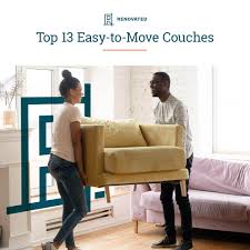 top 12 easy to move couches that fit