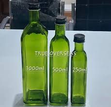 Olive Oil Bottle Green