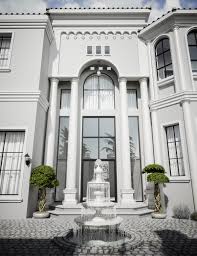 Mediterranean Arabic House Design Home Exterior In Riyadh
