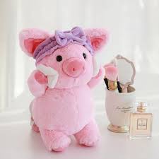 projector cute makeup powder pig smile