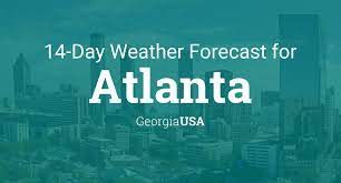 Atlanta, Georgia, USA 14 day weather ...