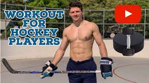 full workout for hockey players with a
