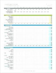 Personal Budgeting Spreadsheet Excel Template For Budget Home Budget