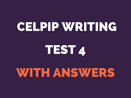 Celpip Writing Test 4 With Answers High Test Score
