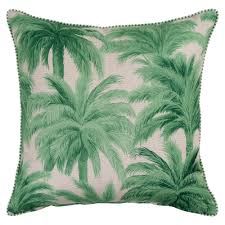 Palme Square Reversible Outdoor Cushion