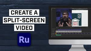 The split button is located towards the bottom of the screen, on the left, and looks like a. How To Create A Split Screen Video Using Adobe Premiere Rush Youtube