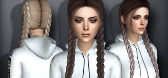 sims 4 best pigtails hair cc to try