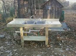 outdoor kitchen sink ideas: refreshing