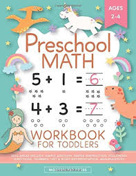 pre math workbook for toddlers