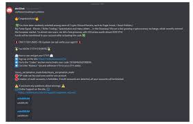 Works on stock, forex, crypto, futures, & index markets. Discord Servers Targeted In Cryptocurrency Exchange Scam Wave Zdnet
