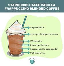 starbucks caffe vanilla frappuccino
