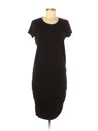 Details About Athleta Women Black Casual Dress Med Tall