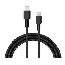 Buy Aukey Braided Nylon Usb C To Lightning Cable Cl12 At Best Price In Qatar