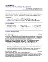 Resume examples see perfect resume the work experience section of your resume—the part where you describe your past jobs—is the most. Free Marketing Resume Templates 10 Samples For Download
