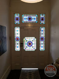 Stained Glass Front Entry Making