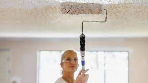 how to paint your popcorn ceilings