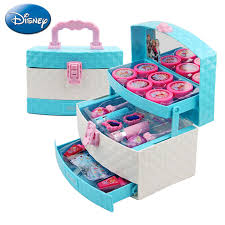 barbie frozen portable cosmetic case