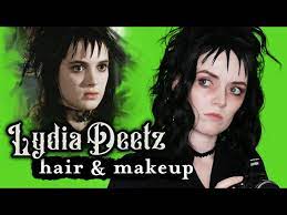 lydia deetz makeup and hair tutorial