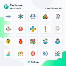 free icons designed by flat icons