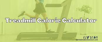 treadmill calorie calculator woms