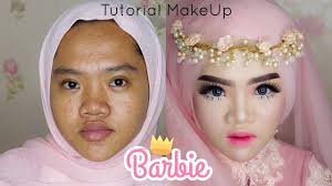 tutorial makeup barbie anak anak you