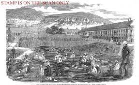 INDIA Jackatalla Barracks, Ootacamund, Nilgiri Hills: Original 1858 Print  701/49 | eBay