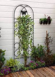 Metal Garden Trellis Keep Vine Plants