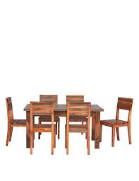 Six Seated Dining Table 6071 Wf Nl