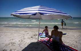 belleair s s ban on beach umbrellas